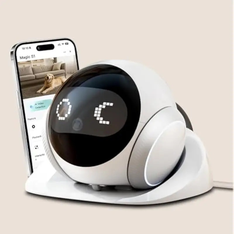 Smart Home Video - كاميرا روبوت متحركة للحيوانات الأليفة داخل