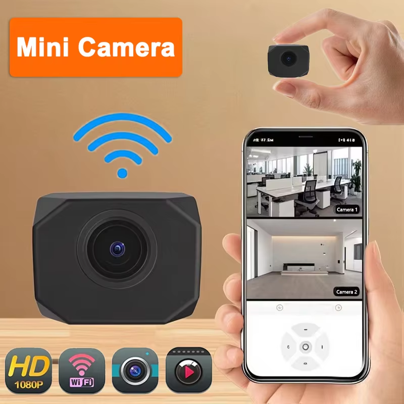 Smart Home Video - كاميرا أمان WiFi بدقة 4K للمنزل،