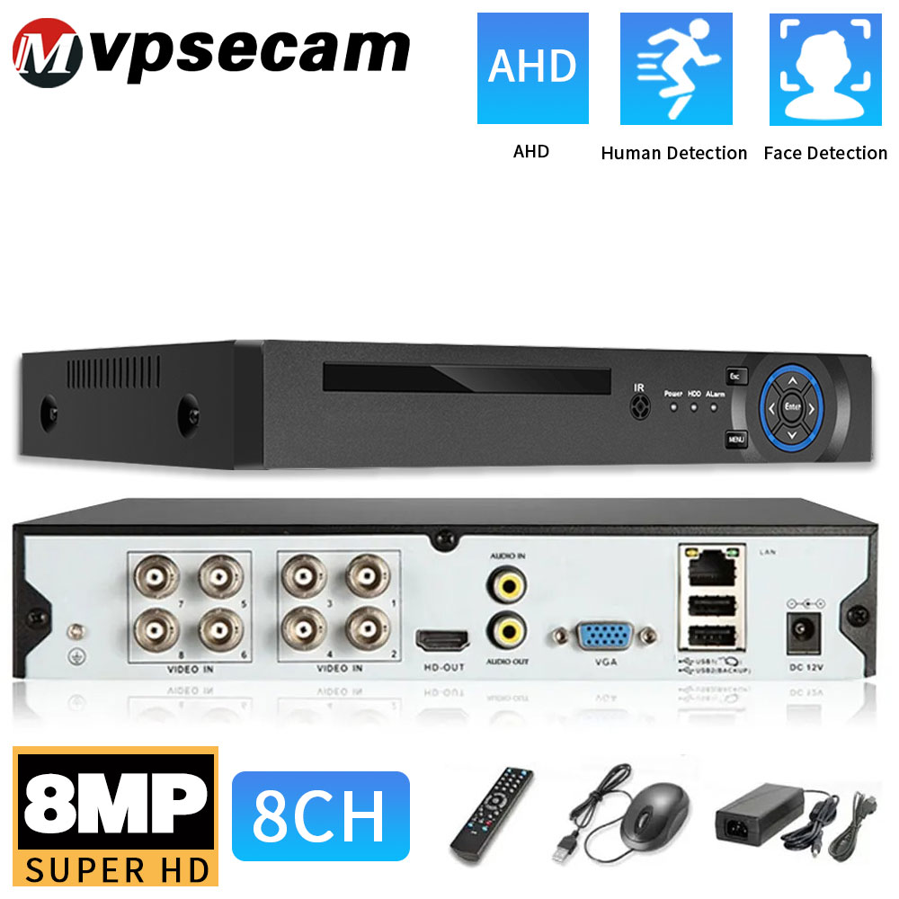 Smart Home Microsoft - Xmeye 4K 8MP الأمن CCTV DVR