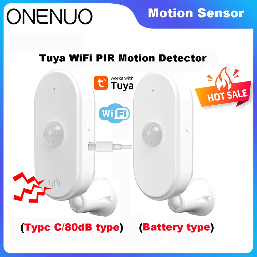 Smart Home Wiser - Tuya WiFi PIR محس حركة جسم