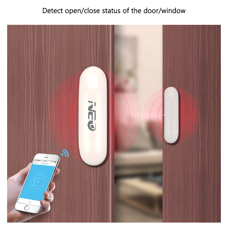 Wireless Door Sensor - جهاز إنذار ذكي لاسلكي للأبواب مع