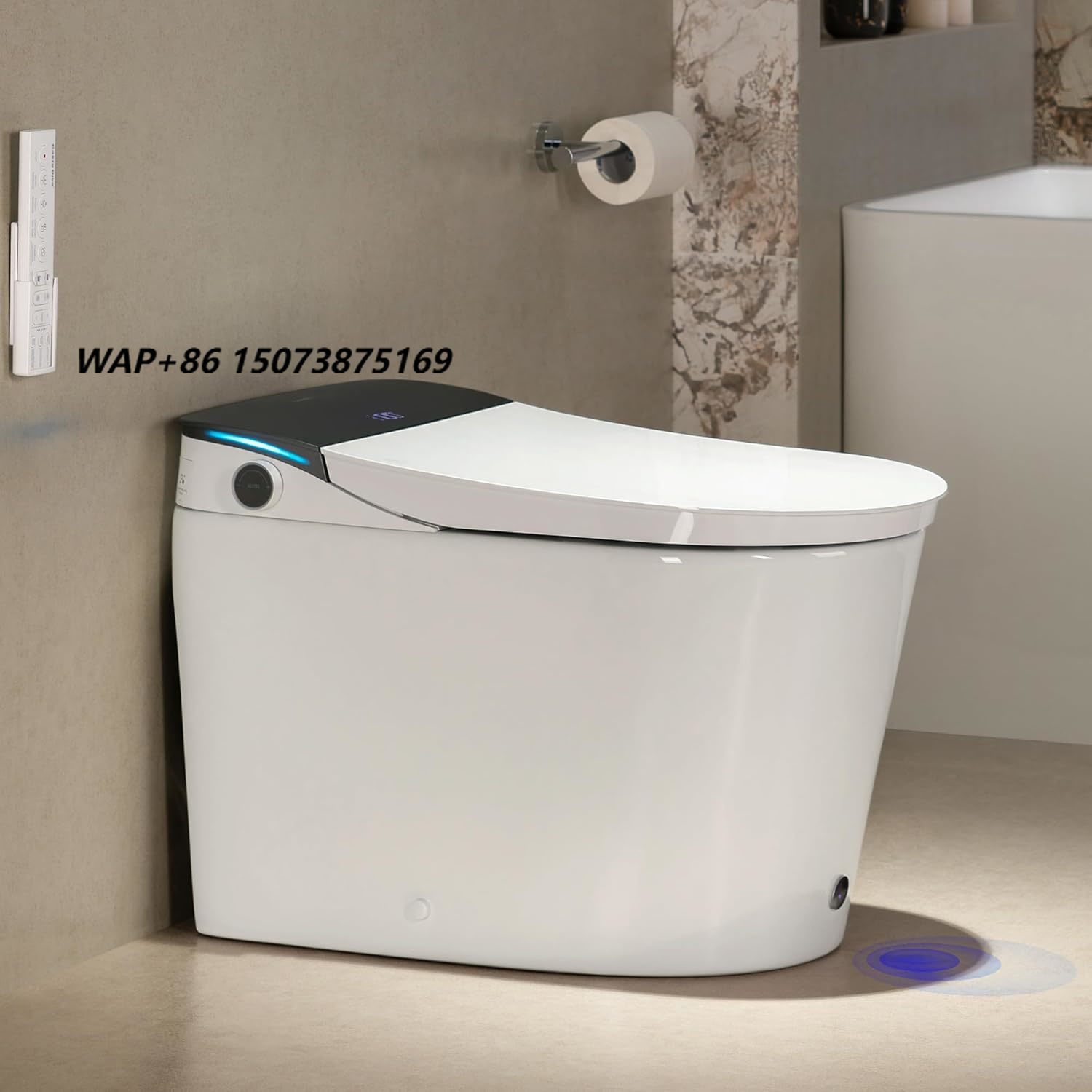 Temperature Sensor - مرحاض ذكي 1000 جرام مع شطف