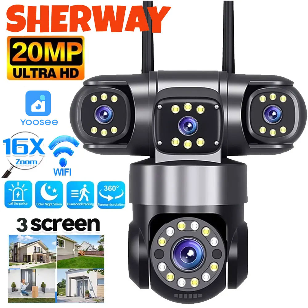 Smart Home Camera Ezviz - كاميرا واي فاي خارجية للأمن المنزلي