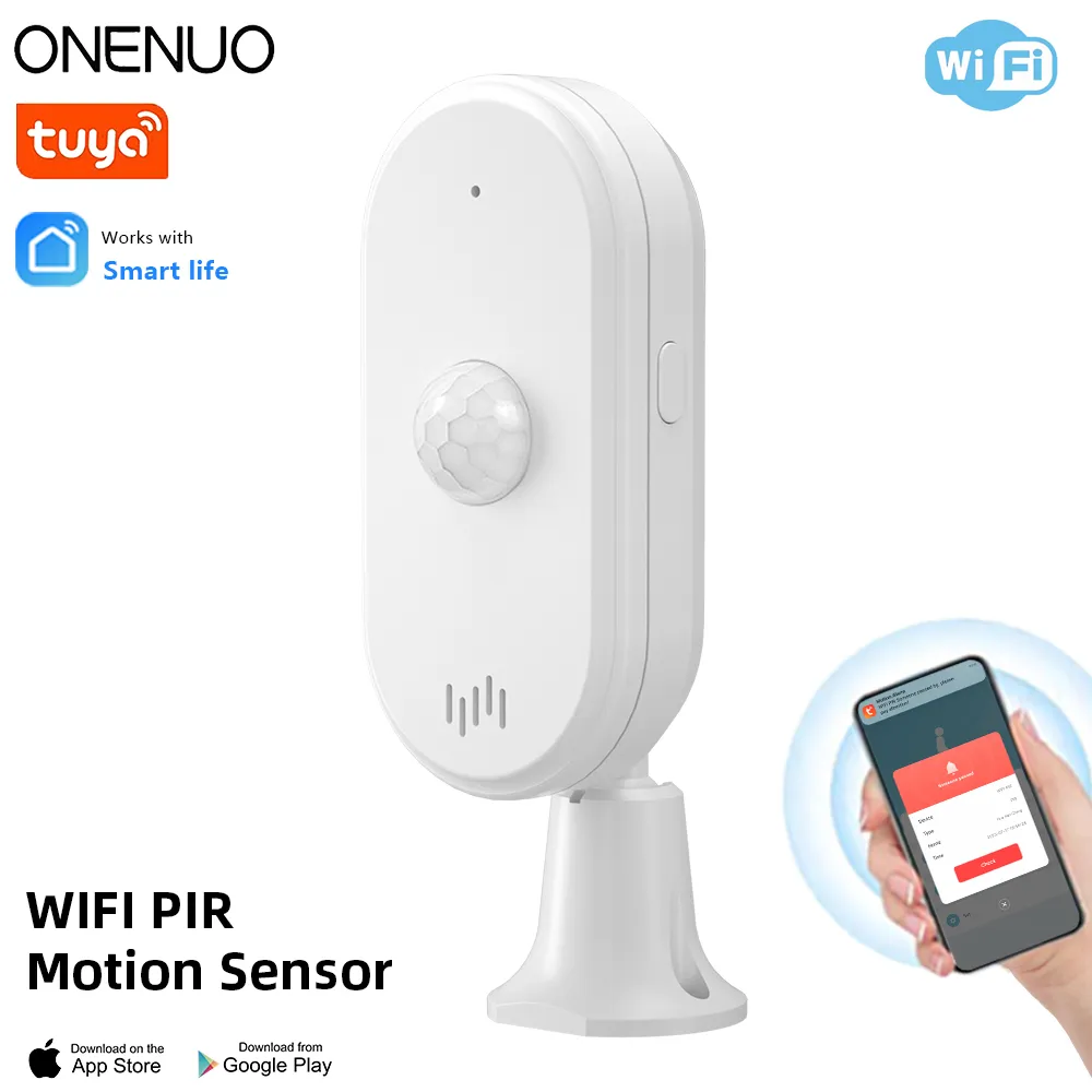 Smart Home Wiser - ONENUO Tuya WiFi الأمن جهاز إنذار