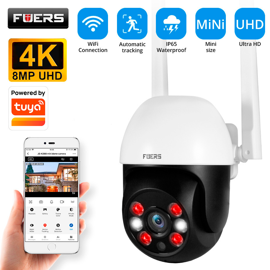 كاميرا IP خارجية من Fuers بدقة - مراجعة Smart Home Camera Ezviz وسعره