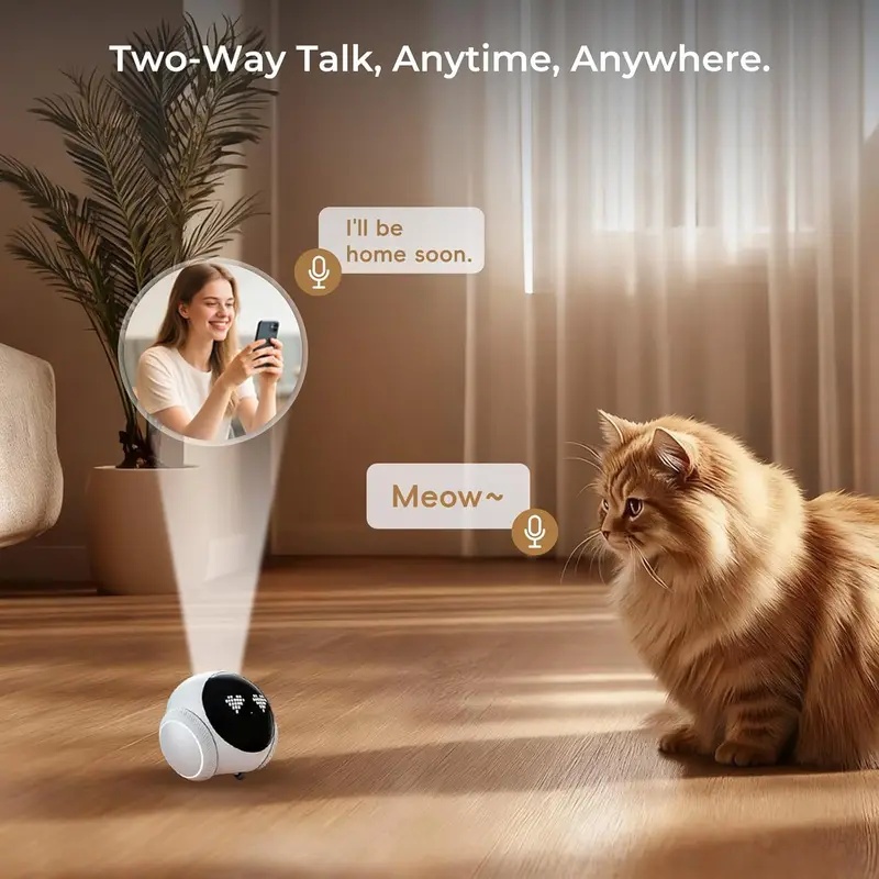 كاميرا روبوت متحركة للحيوانات  - مراجعة Smart Home Video وسعره