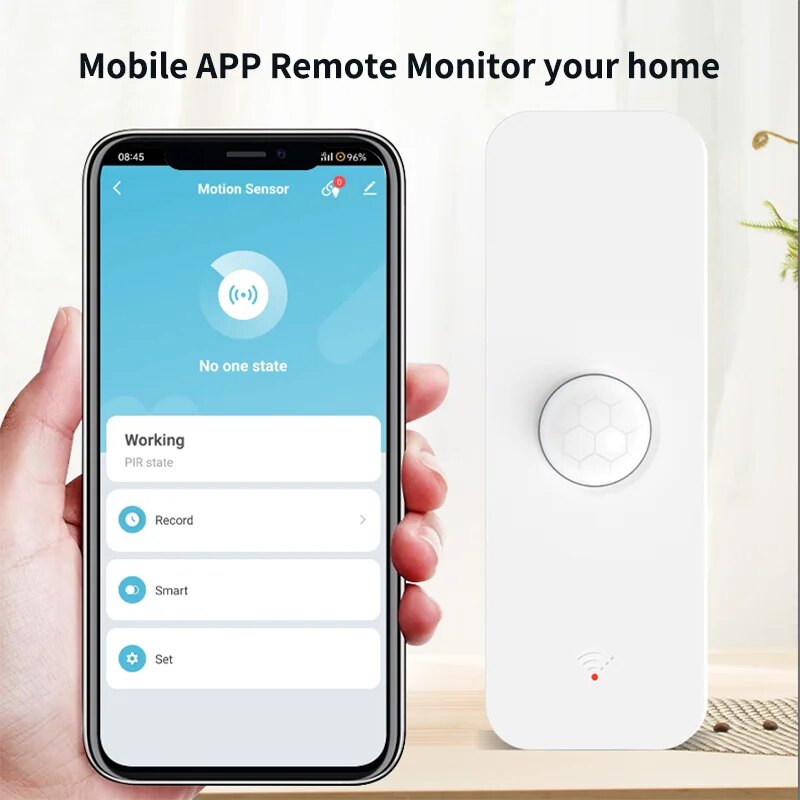 Tuya WiFi Zigbee PIR محس حركة  - مراجعة Smart Home Wiser وسعره