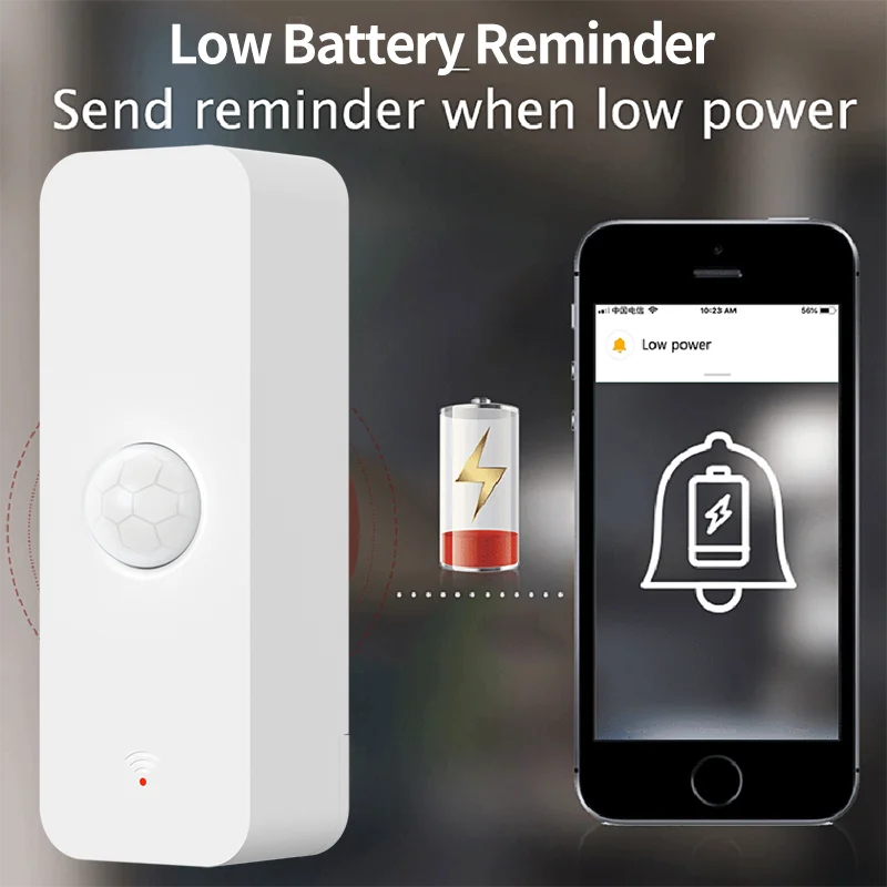 Tuya WiFi Zigbee PIR محس حركة  - مراجعة Smart Home Wiser وسعره