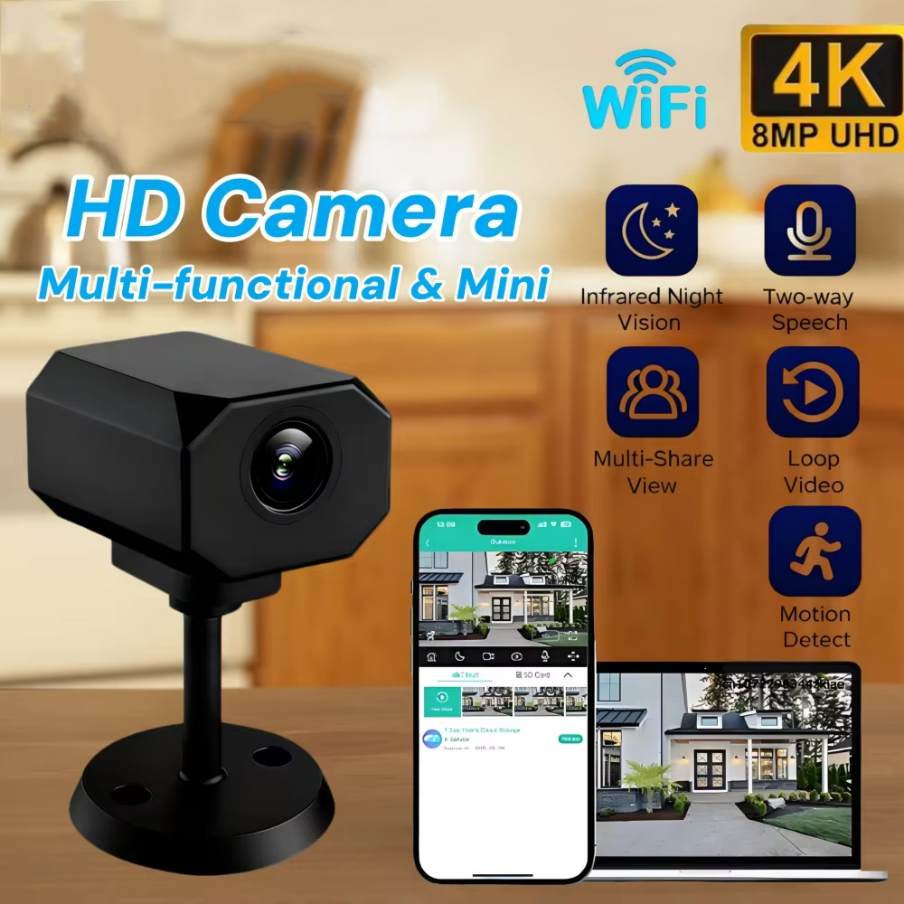 كاميرا أمان WiFi بدقة 4K للمنز - مراجعة Smart Home Video وسعره