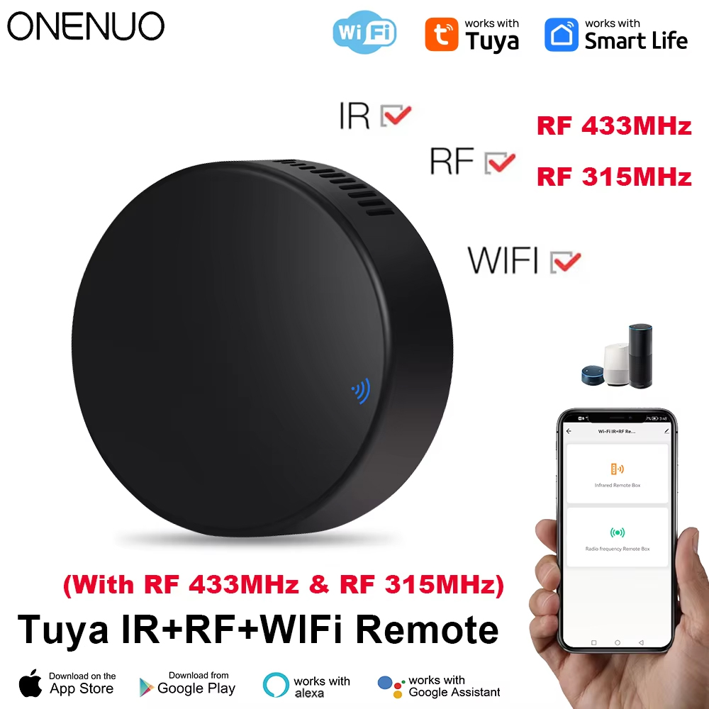 جهاز تحكم عن بعد Tuya WiFi RF  - مراجعة Universal Remote Smart Home وسعره