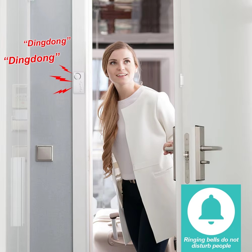 إنذار ثلاجة تأخير قابل للتعديل - مراجعة Wireless Door Sensor وسعره