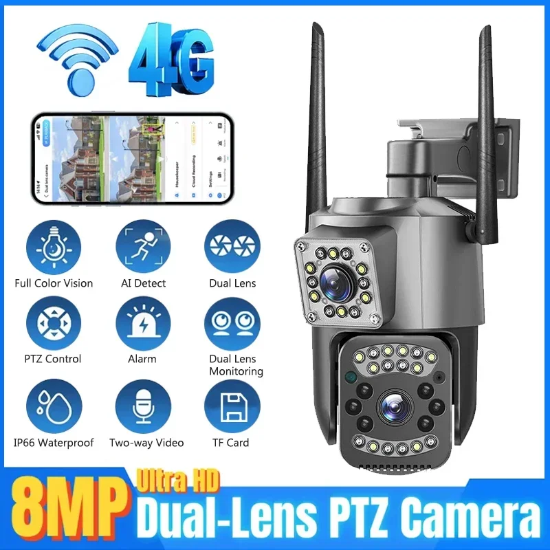 8MP واي فاي كاميرا IP 4K PTZ ع - مراجعة Smart Home Camera Ezviz وسعره