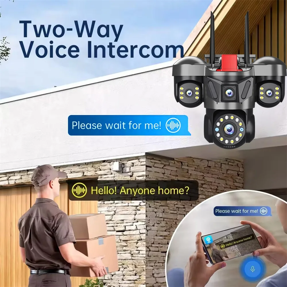 كاميرا KERUI 12K 24MP خارجية ت - مراجعة Smart Home Camera Ezviz وسعره