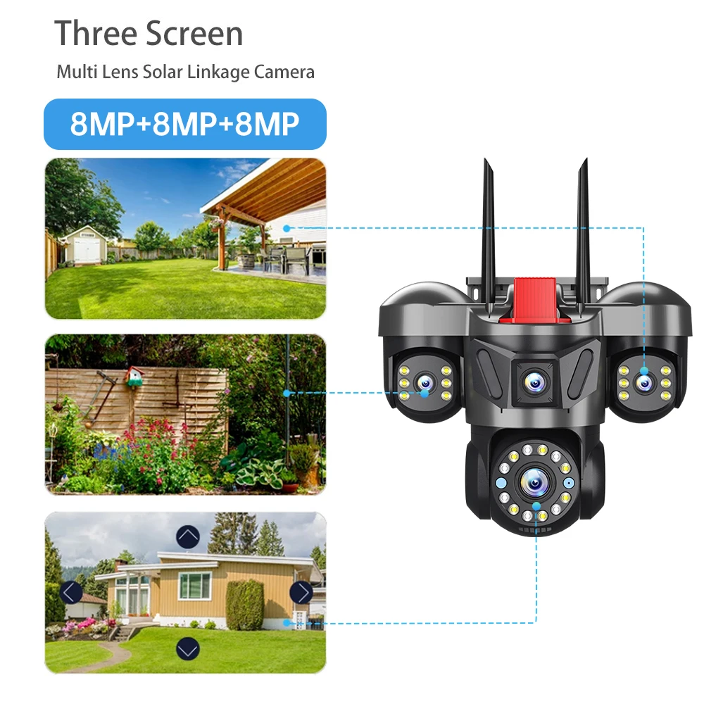 كاميرا KERUI 12K 24MP خارجية ت - مراجعة Smart Home Camera Ezviz وسعره