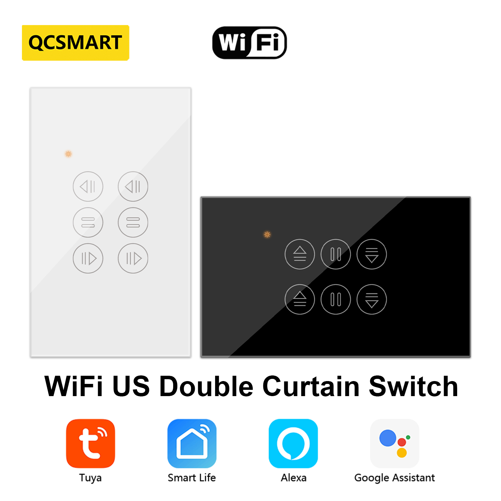 QCSMART WiFi ستارة مزدوجة الول - مراجعة Universal Remote Smart Home وسعره