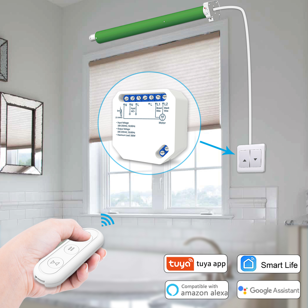 Tuya الحياة الذكية الستار وحدة - مراجعة Universal Remote Smart Home وسعره