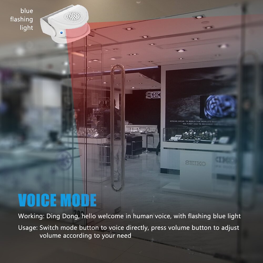 FUERS جرس إنذار لاسلكي للضيف ج - مراجعة Wireless Door Sensor وسعره