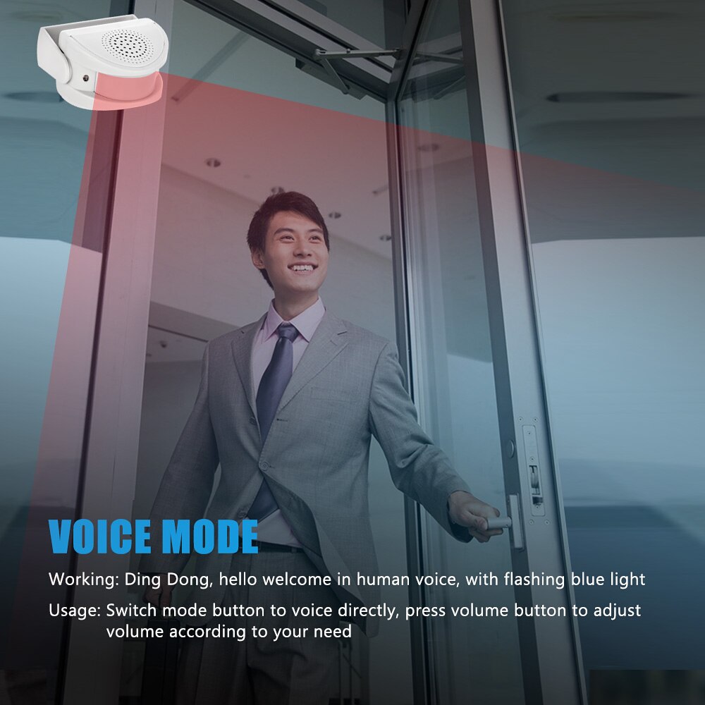 FUERS جرس إنذار لاسلكي للضيف ج - مراجعة Wireless Door Sensor وسعره