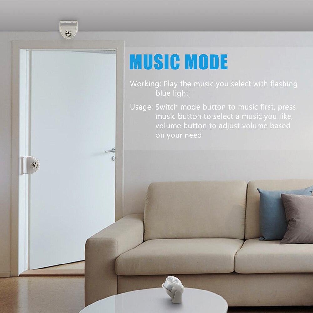 FUERS جرس إنذار لاسلكي للضيف ج - مراجعة Wireless Door Sensor وسعره