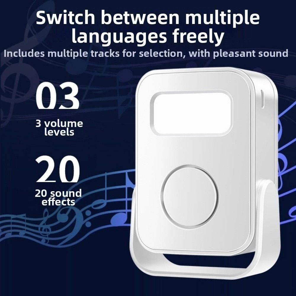جرس باب ذكي يعمل بالأشعة تحت ا - مراجعة Wireless Door Sensor وسعره