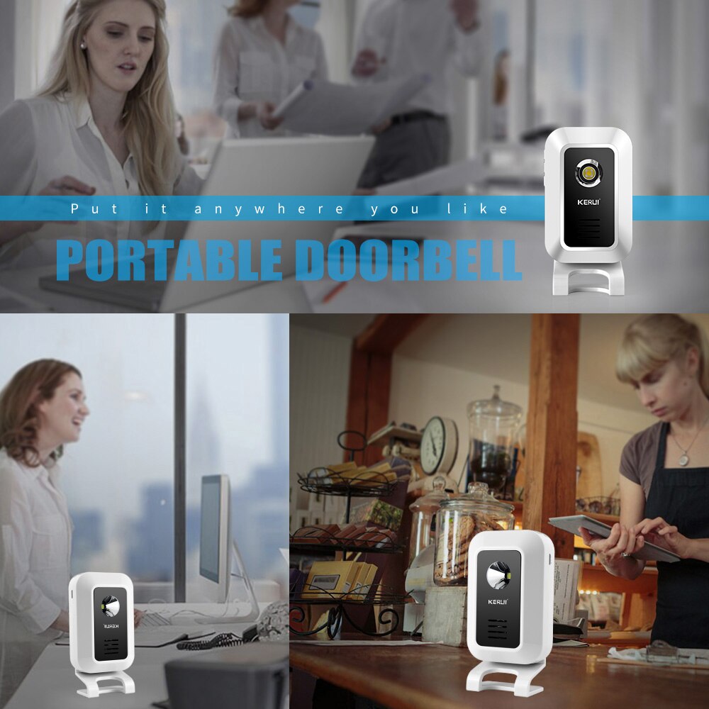 KERUI M7 مرحب بمنبه أمان 32 أغ - مراجعة Wireless Door Sensor وسعره
