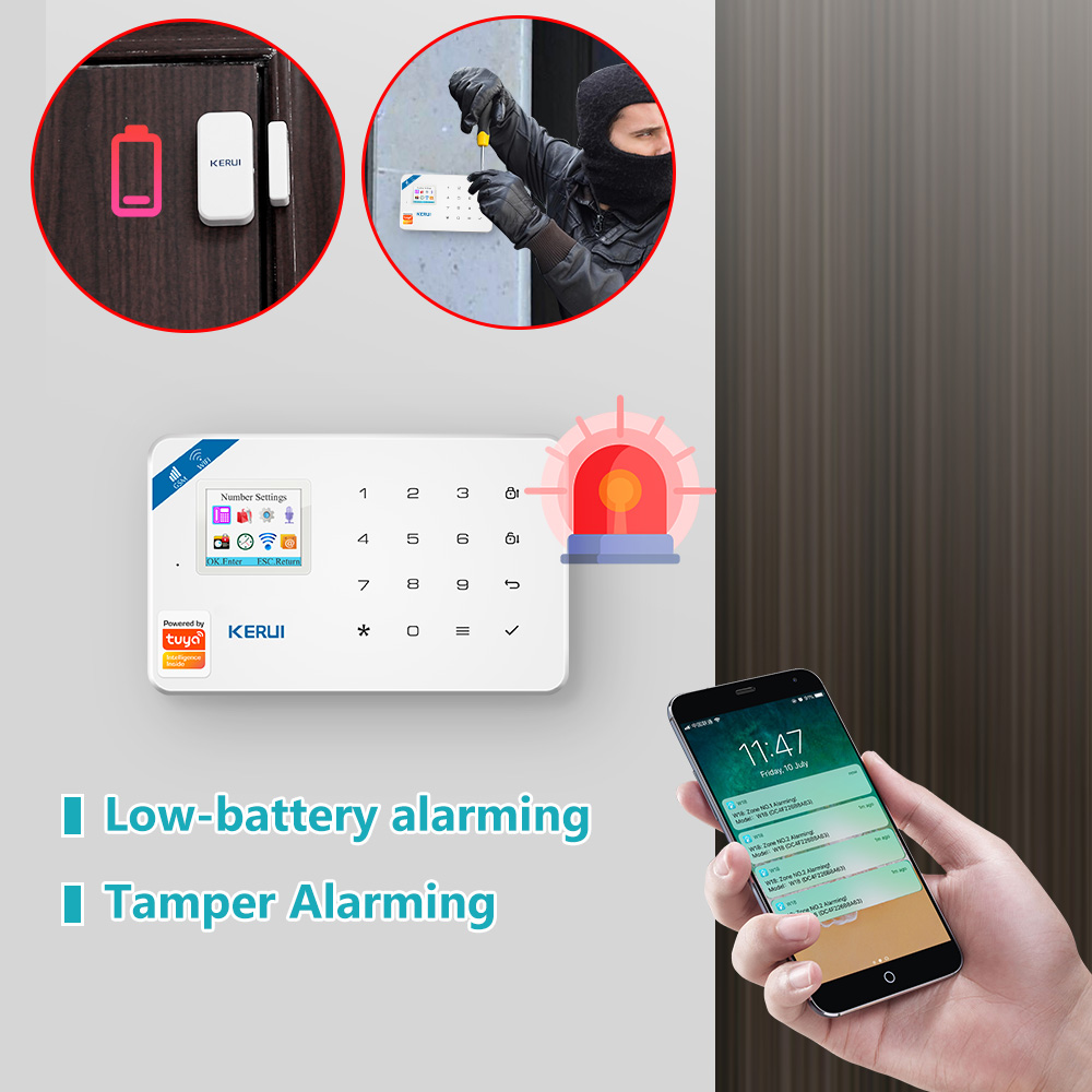 KERUI W181 نظام إنذار الأمن ال - مراجعة Smart Home Video وسعره