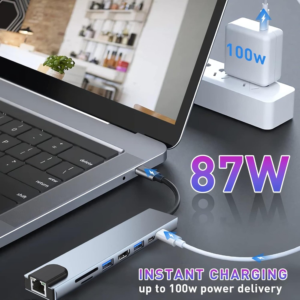 محول USB C 8 في 1/2 و 7 في 1/2 - مراجعة Smart Home Hub 2 وسعره