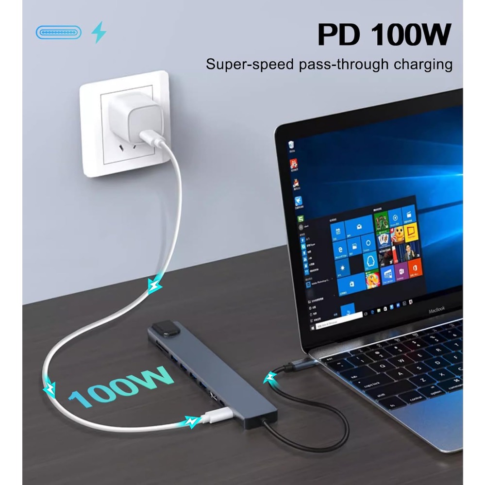 محول USB C 8 في 1/2 و 7 في 1/2 - مراجعة Smart Home Hub 2 وسعره