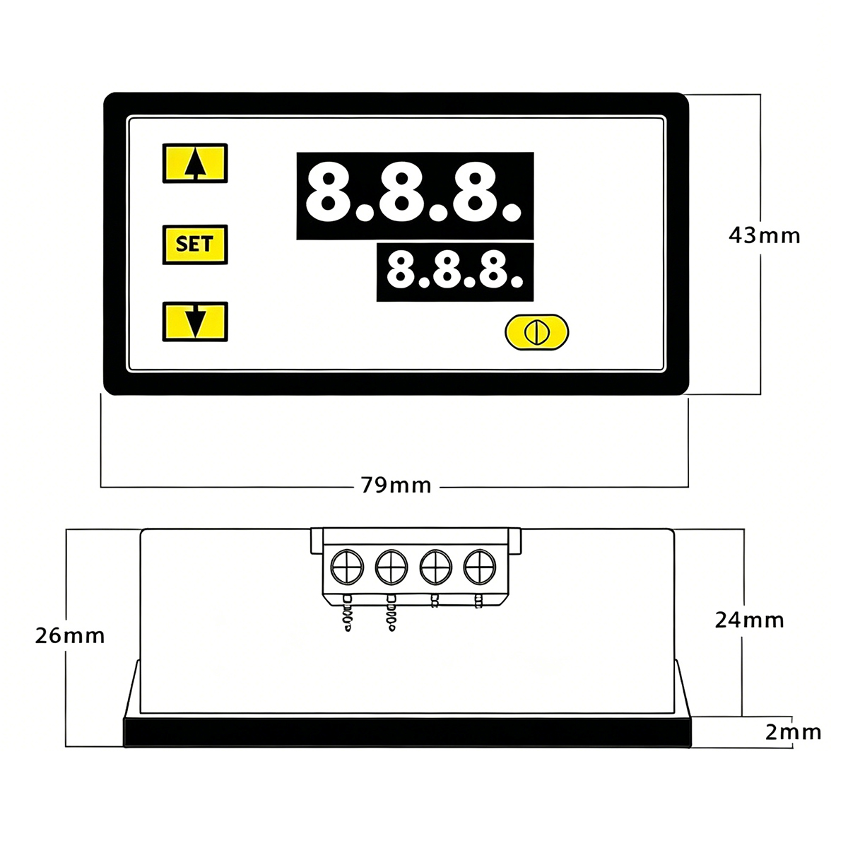 جهاز تحكم رقمي في درجة الحرارة - مراجعة Temperature Sensor وسعره