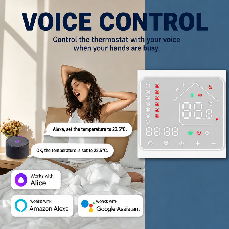 منظم حرارة للتدفئة الأرضية عبر - مراجعة Smart Home Wiser وسعره