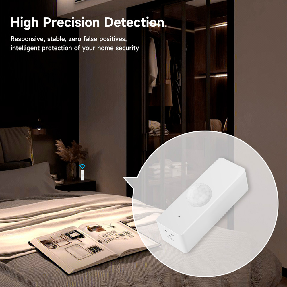 Tuya WiFi Zigbee PIR محس حركة  - مراجعة Smart Home Wiser وسعره