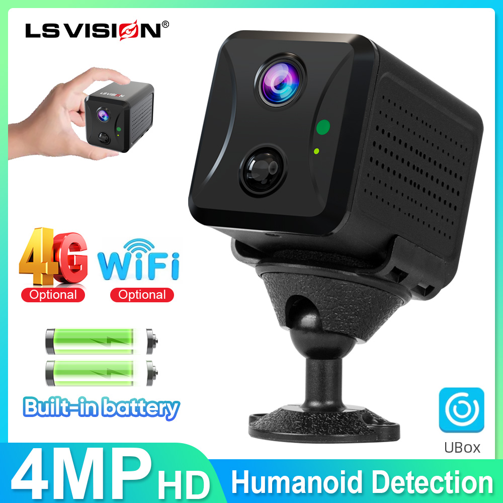 LS VISION كاميرا صغيرة 4g Sim  - مراجعة Smart Home Camera Ezviz وسعره