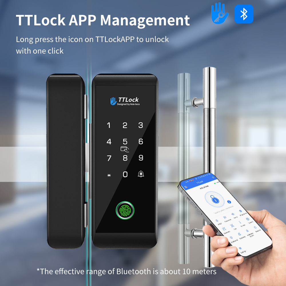 قفل زجاجي ذكي من TTLOCK مع خاص - مراجعة Smart Home Door Lock وسعره