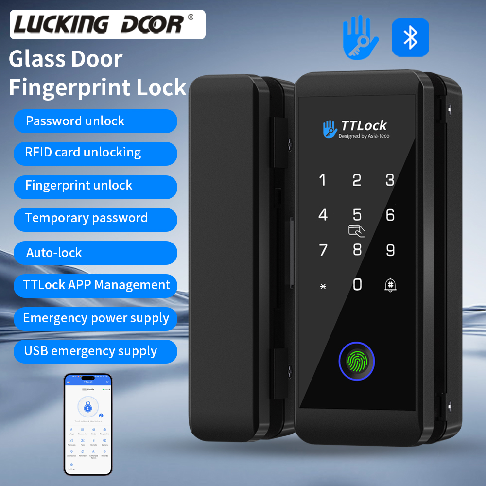 قفل زجاجي ذكي من TTLOCK مع خاص - مراجعة Smart Home Door Lock وسعره