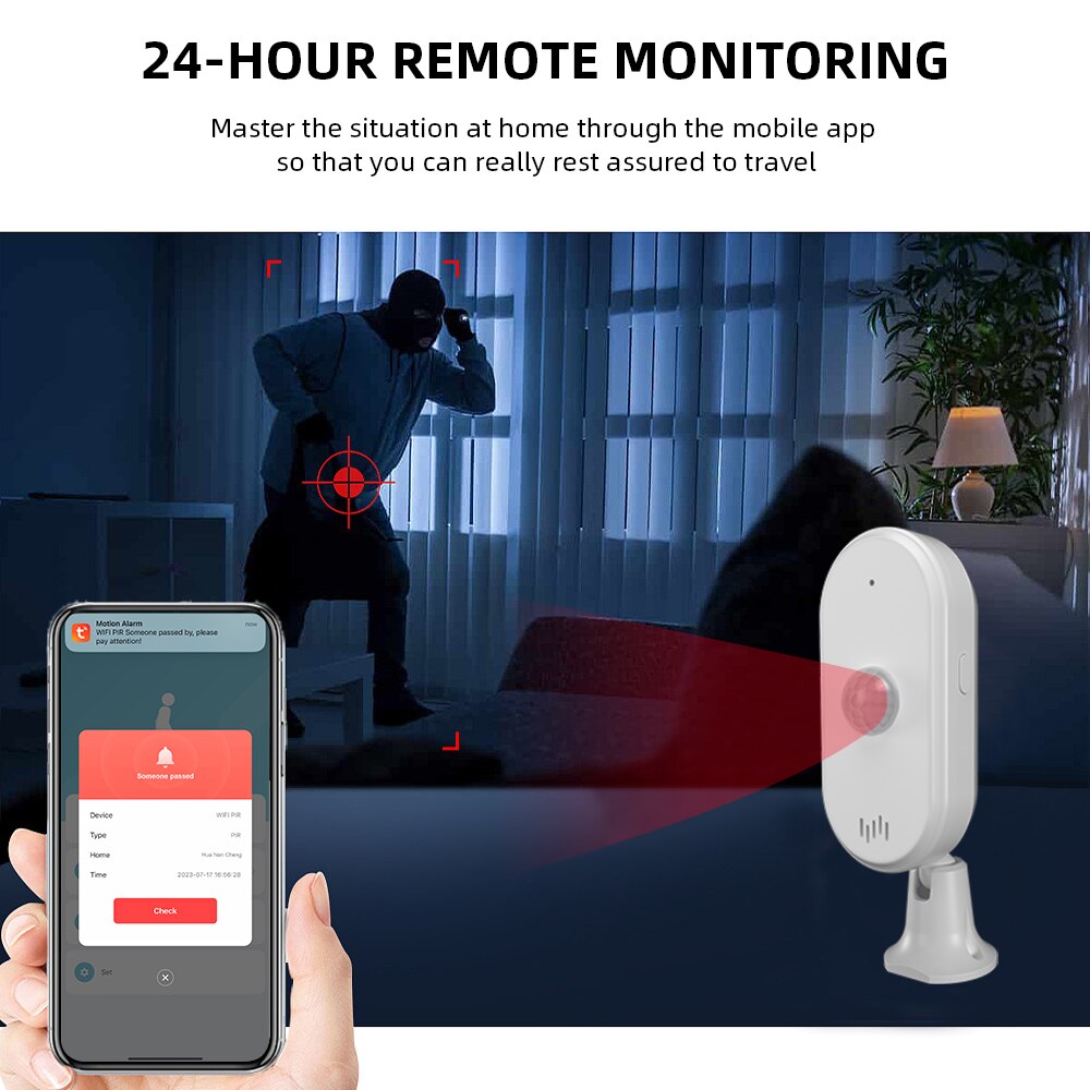 ONENUO Tuya WiFi الأمن جهاز إن - مراجعة Smart Home Wiser وسعره