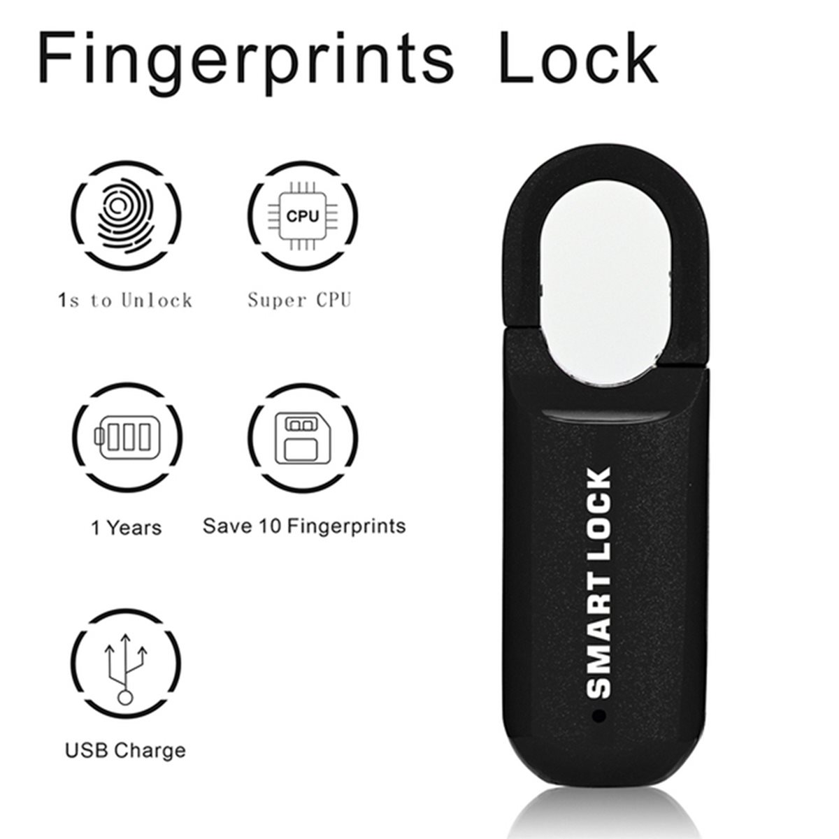 قفل ذكي ببصمة الإصبع B44C 2X M - مراجعة Smart Home Door Lock وسعره